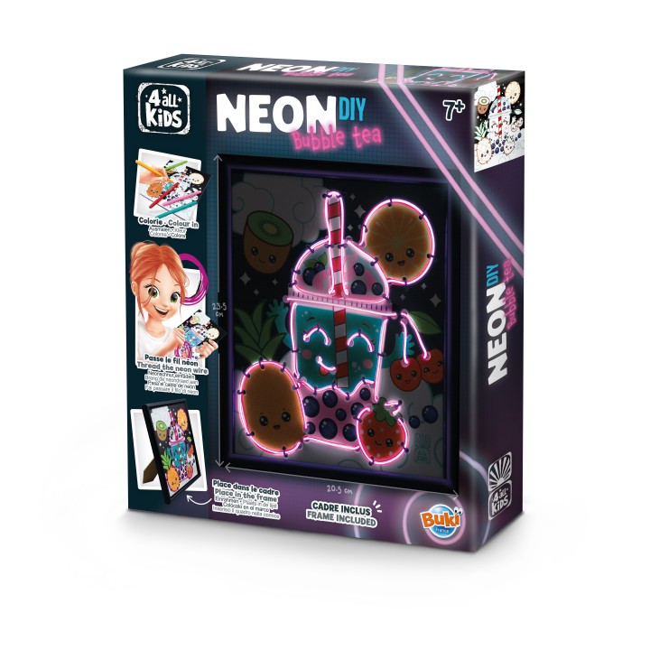 Neon Creative Kit &amp; Frame - Bubble Tea