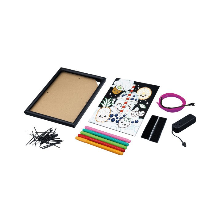 Neon Creative Kit &amp; Frame - Bubble Tea