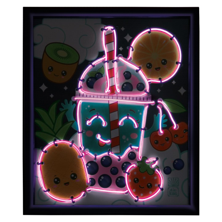 Neon Creative Kit &amp; Frame - Bubble Tea