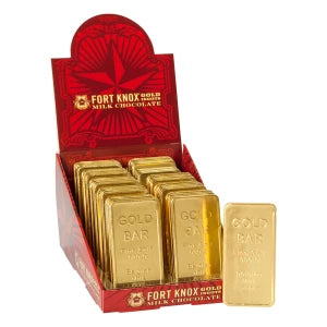 Fort Knox Ingots Foiled Gold Bar 1oz | Bookazine HK