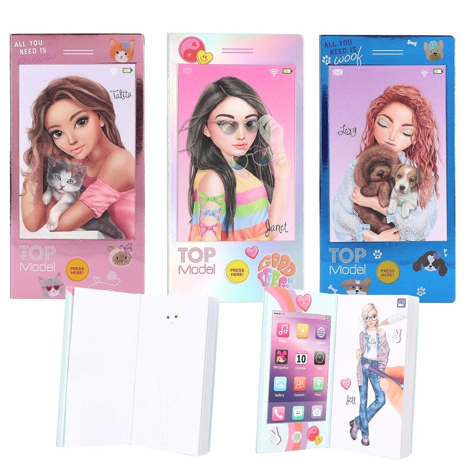 TOPModel Phone Colouring Book | Bookazine HK