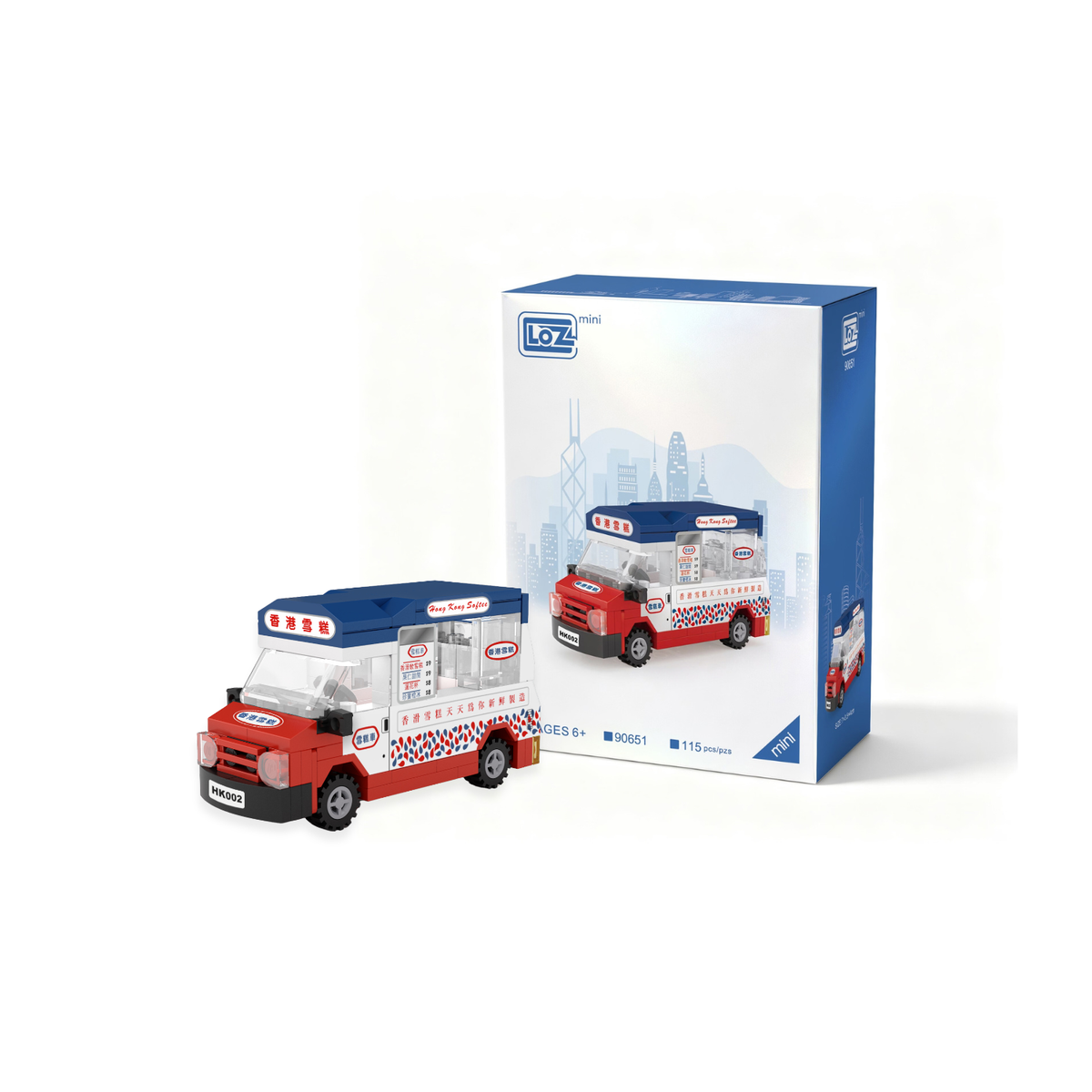 Hong Kong Softee Mini Car Building Blocks