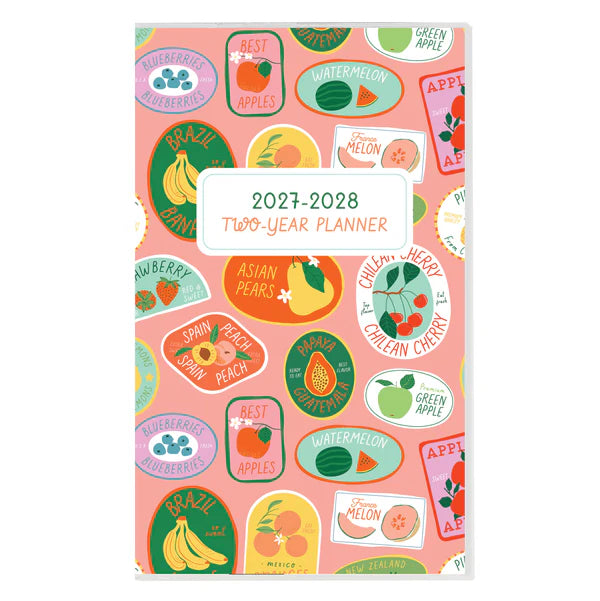 Whimsical Pattern 2-Year Pocket Planner