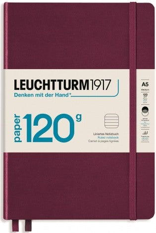 Port Red (A5) Ruled Notebook 120g Edition | Bookazine HK
