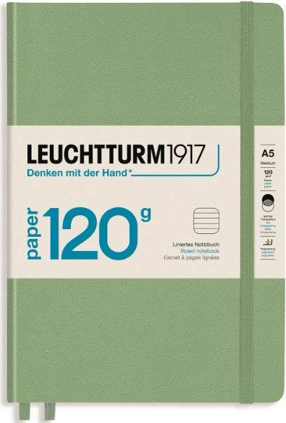 Sage (A5) Ruled Notebook 120g Edition | Bookazine HK
