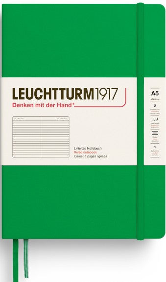 Spring Leaf Medium (A5) Ruled Notebook Hardcover | Bookazine HK