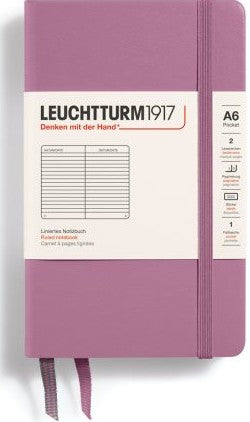 Dusty Rose Pocket (A6) Ruled Notebook Hardcover | Bookazine HK