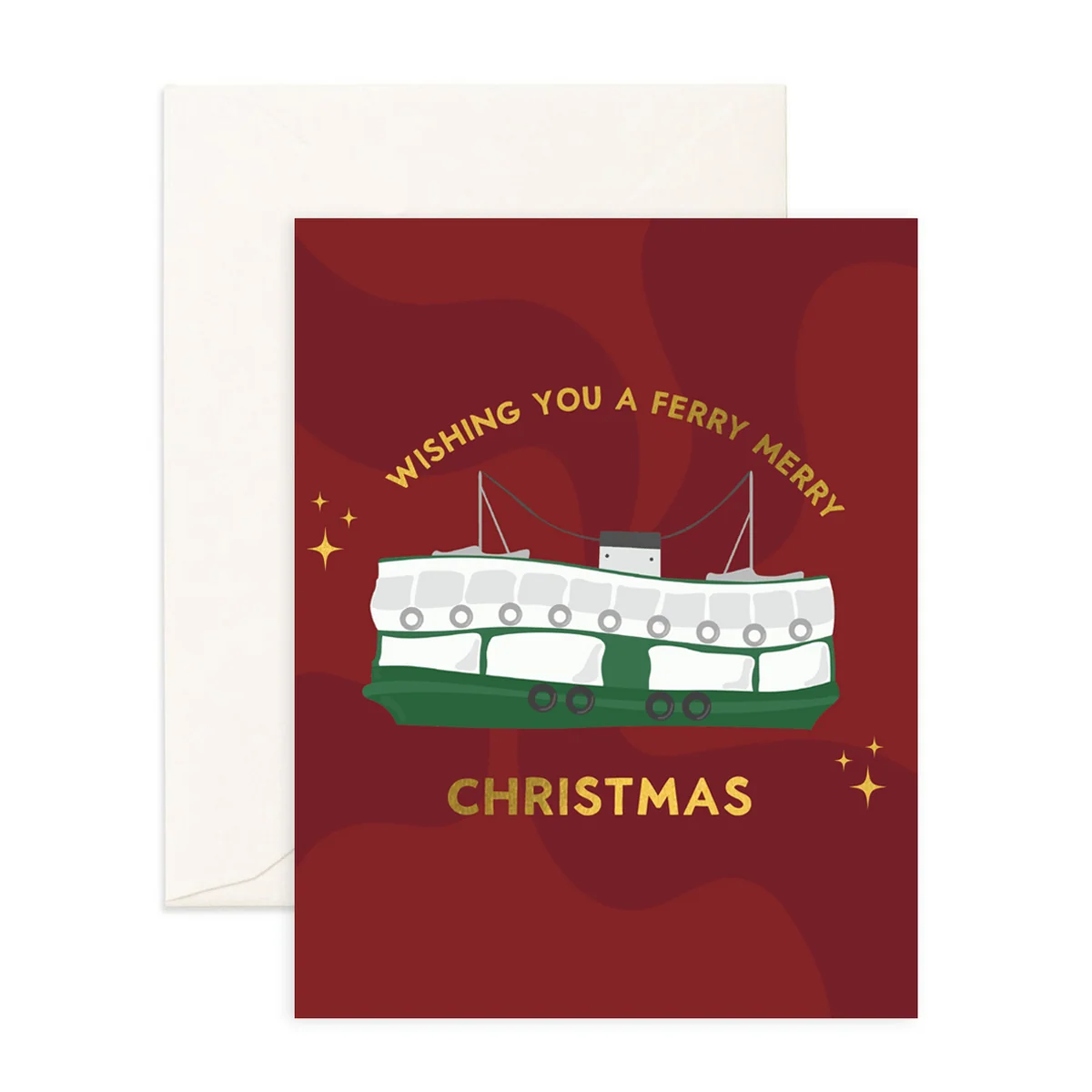 Ferry Merry Christmas Card