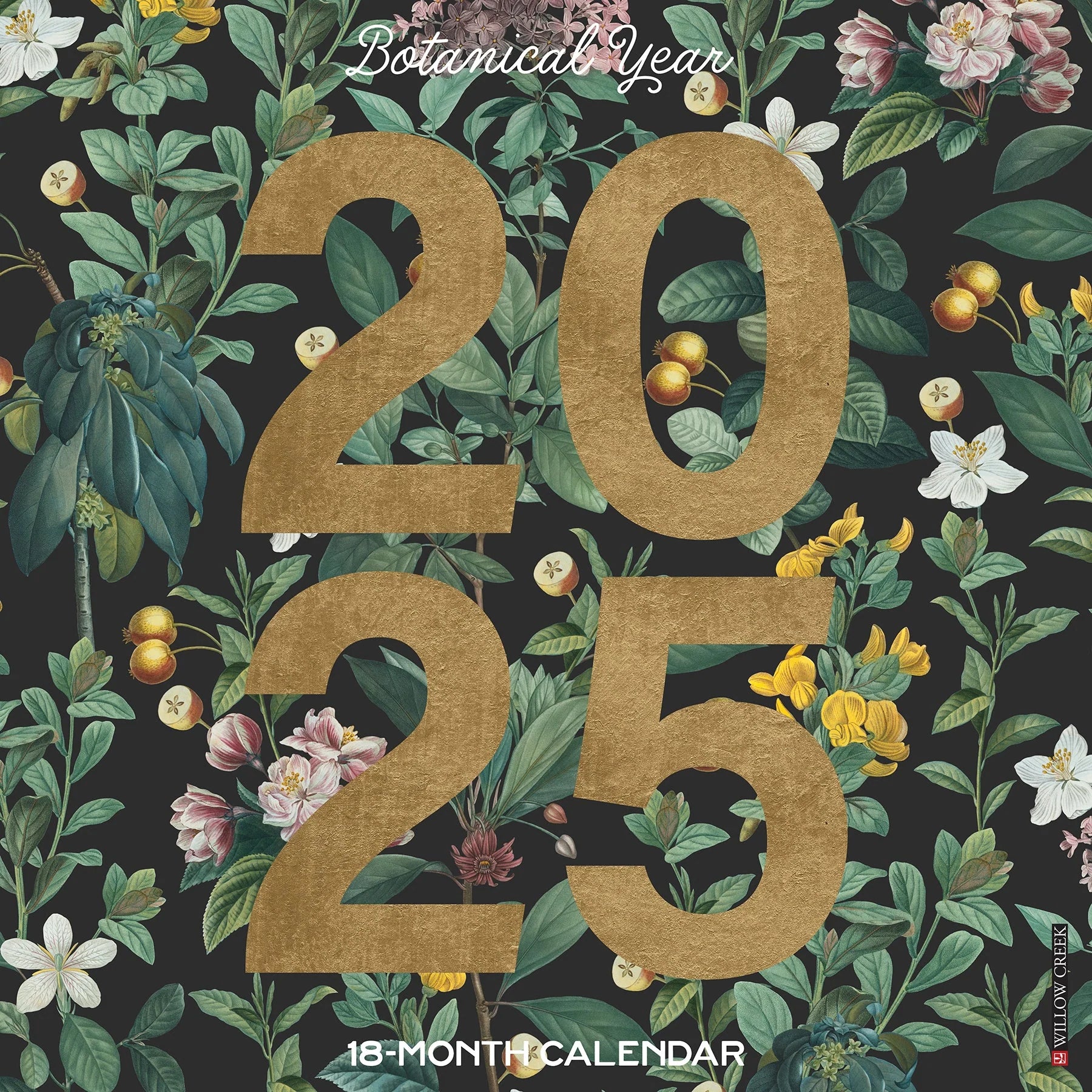 Botanical Year Wall Calendar 2025 | Bookazine HK