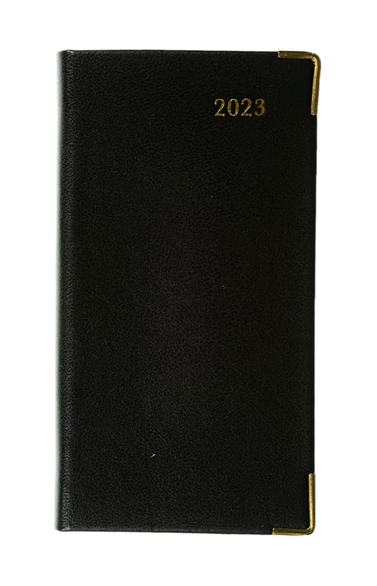 Slimchart Week to View with Appointments 2023 Diary Black