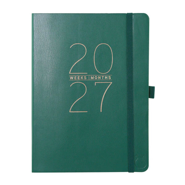 Classic Green Apollo Planner 2027