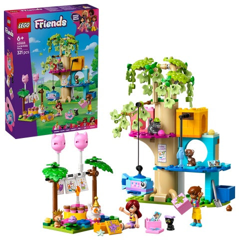 Lego Friends: Cat Birthday Party & Tree House | Bookazine HK