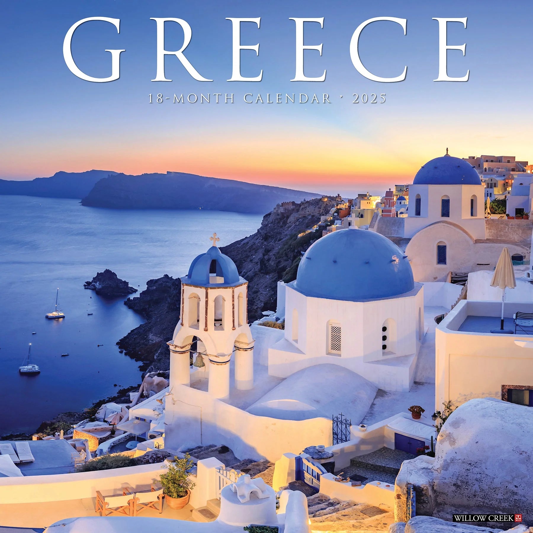 Greece Wall Calendar 2025 | Bookazine HK