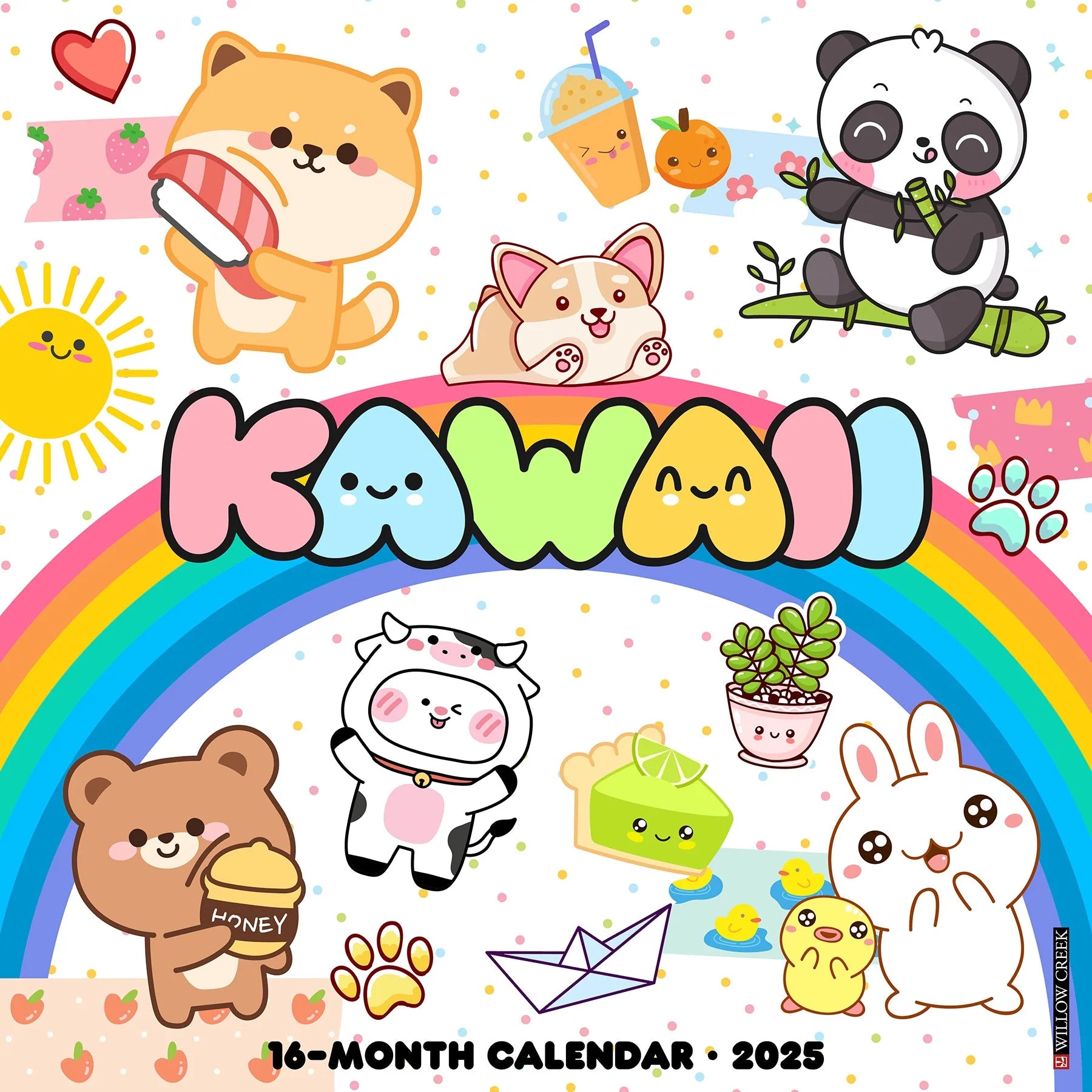 Kawaii Wall Calendar 2025 | Bookazine HK