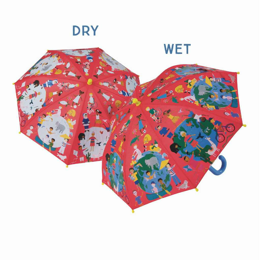 One World Color Changing Kids Umbrella