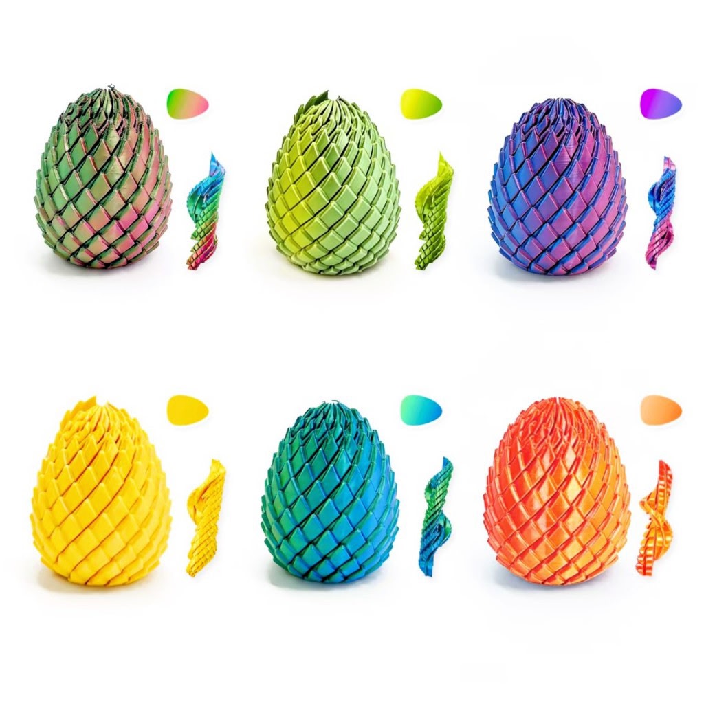 3D Printed Spiral Dragon Egg | Bookazine HK