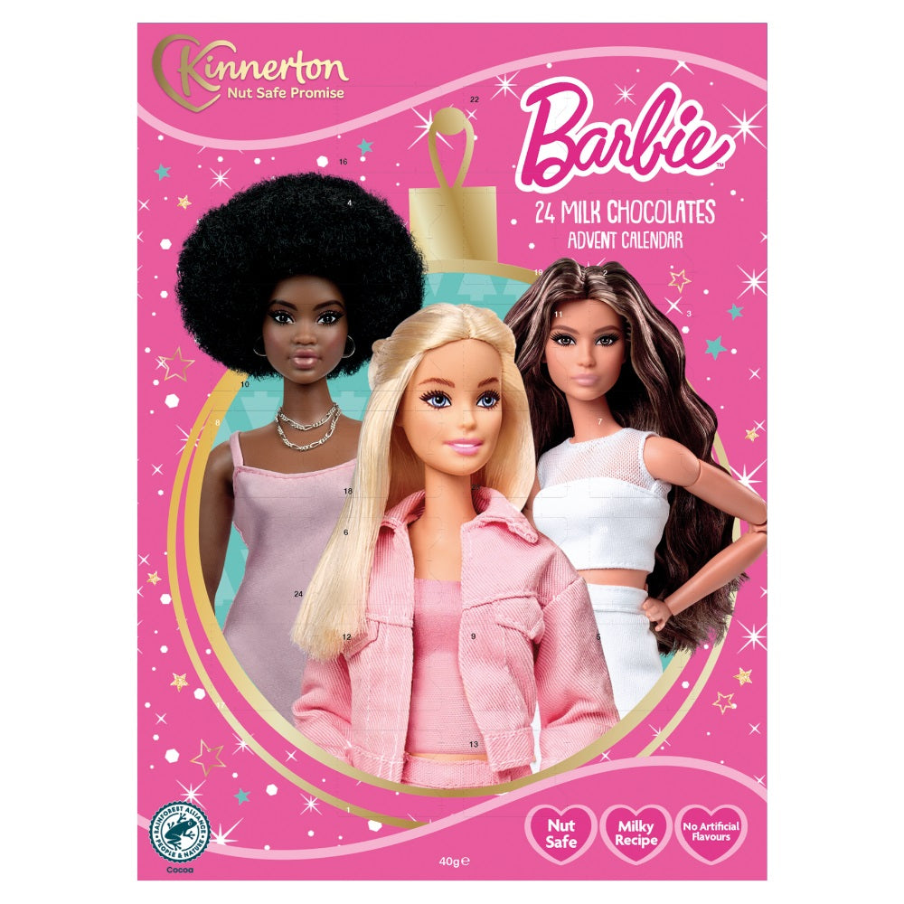 Kinnerton Barbie Advent Calendar 40G | Bookazine HK