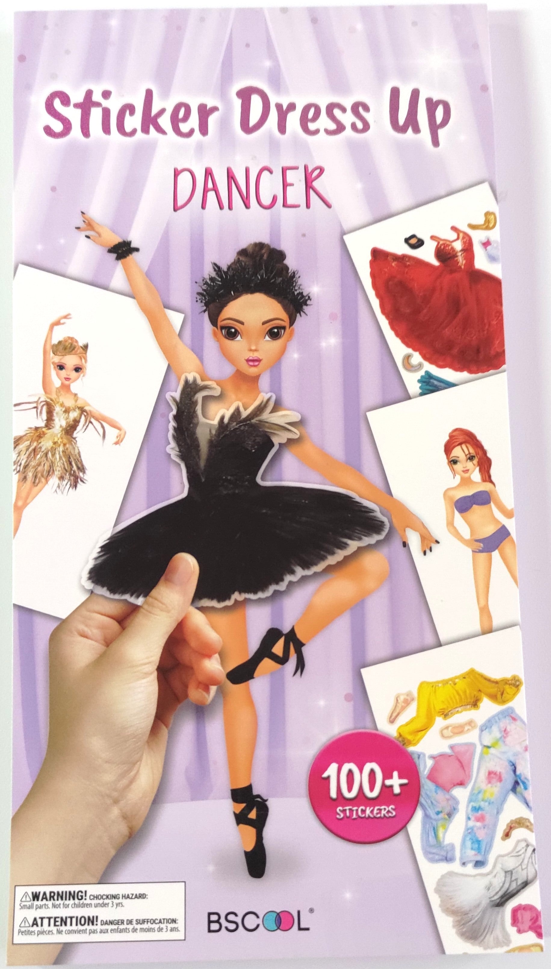 Sticker Book Dress-Up - Dancer | Bookazine HK