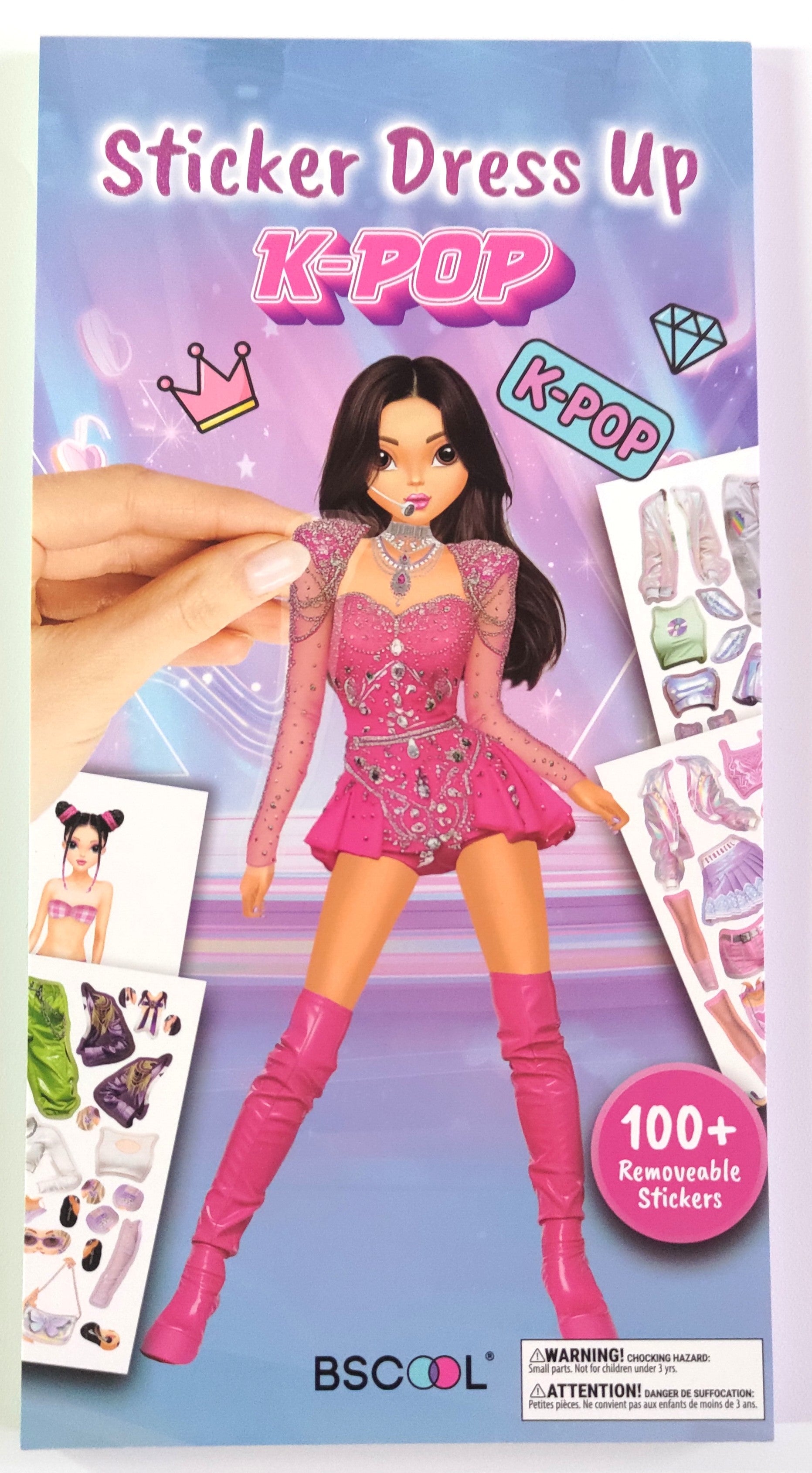 Sticker Book Dress-Up - Kpop | Bookazine HK