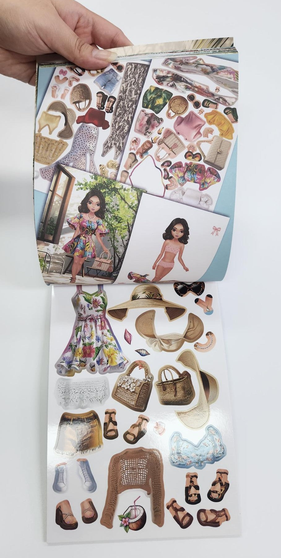 Sticker Book Dress Up - Summer Holiday | Bookazine HK