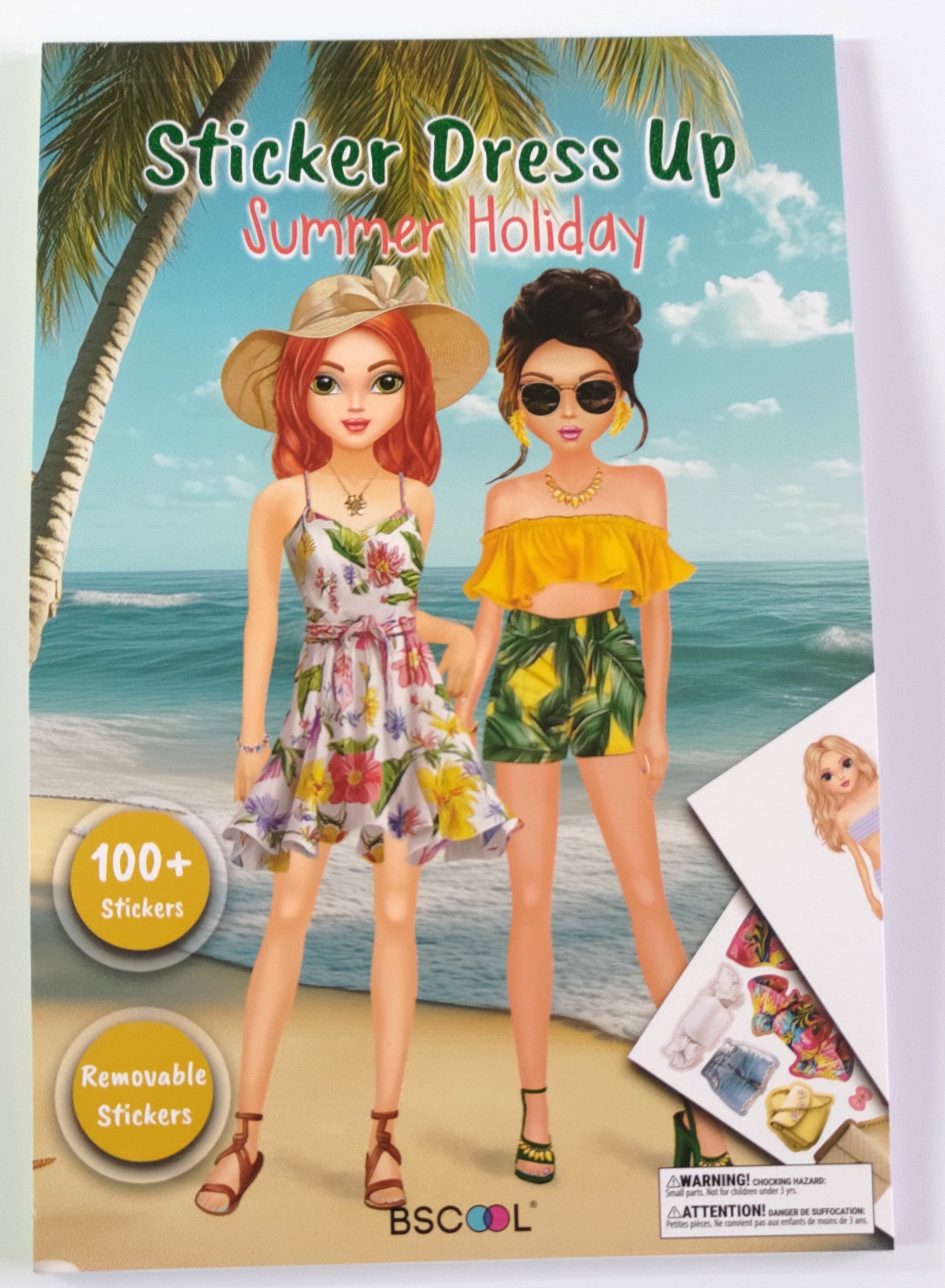 Sticker Book Dress Up - Summer Holiday | Bookazine HK