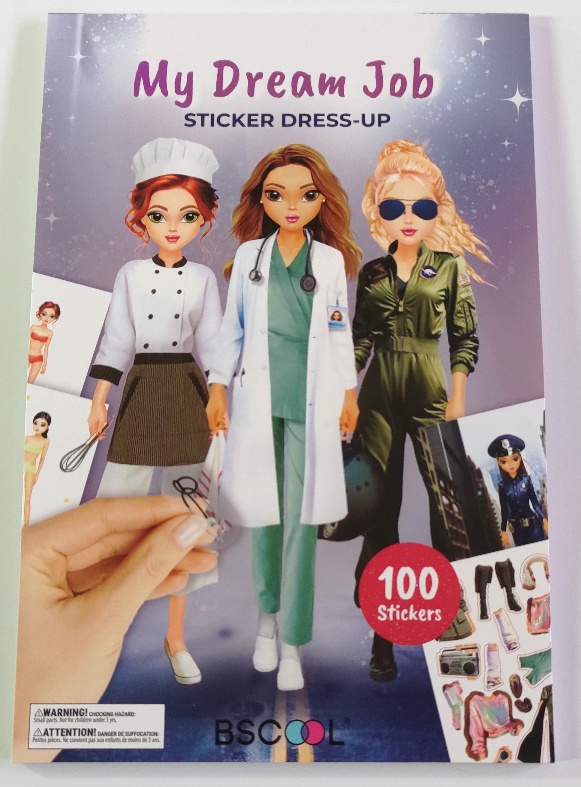 Sticker Book Dress Up - Dream Job | Bookazine HK
