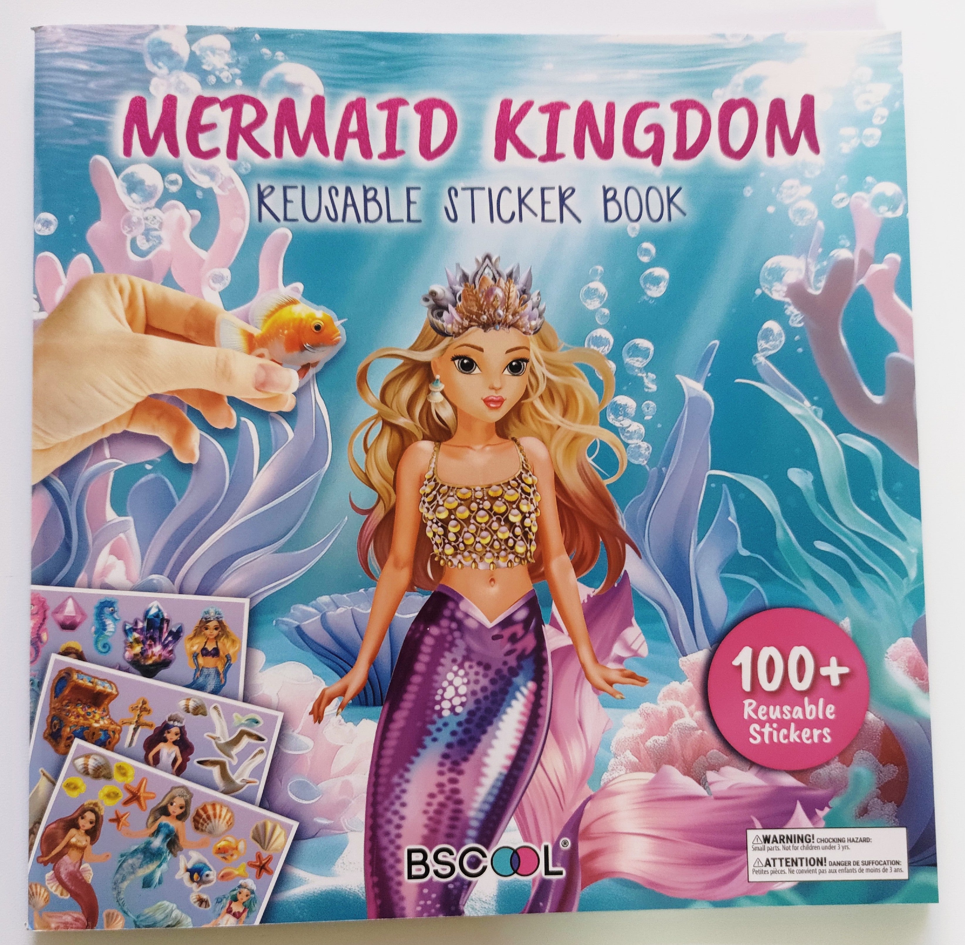 Sticker Book Dress Up - Mermaid Kingdom | Bookazine HK
