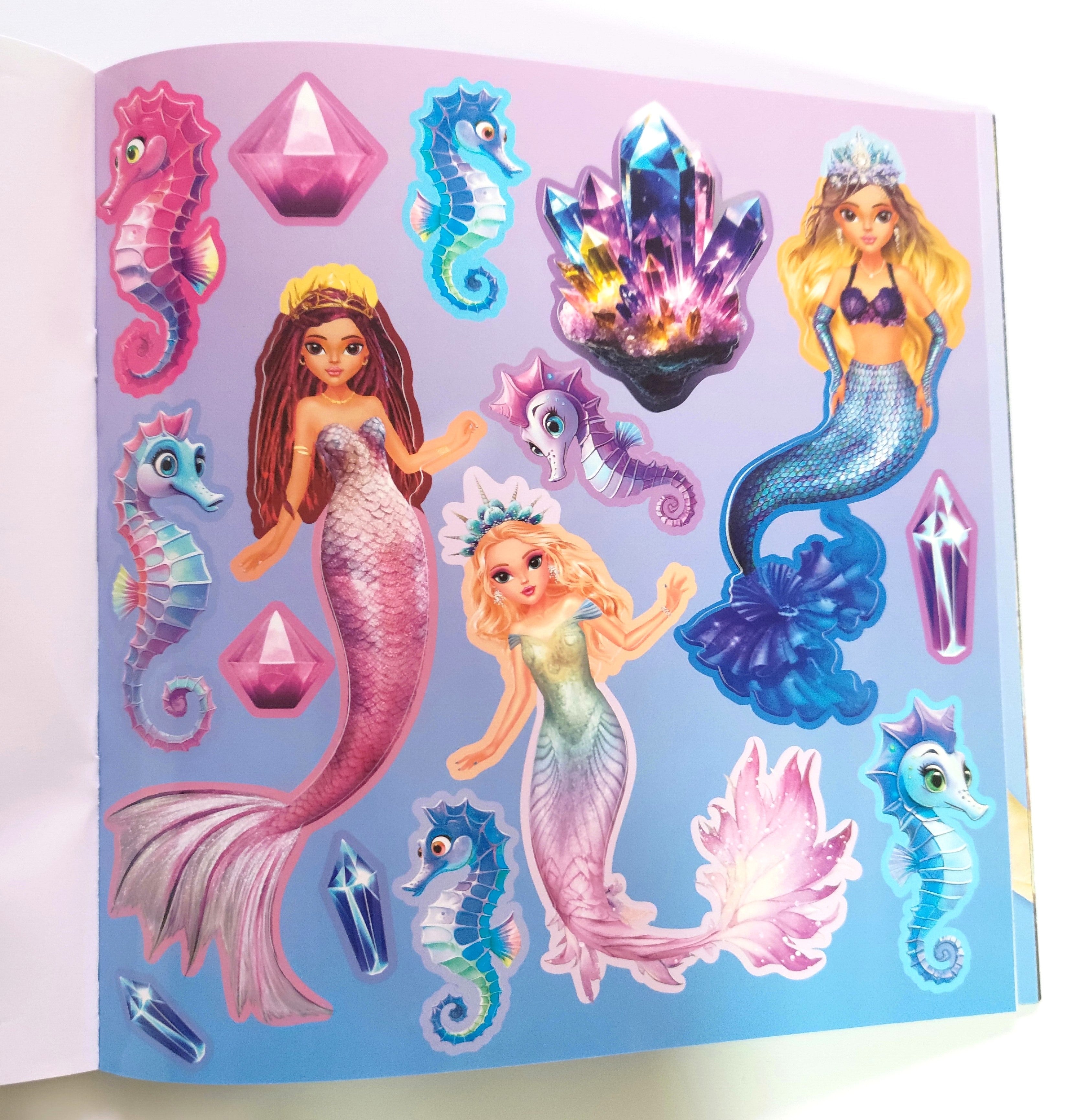 Sticker Book Dress Up - Mermaid Kingdom | Bookazine HK
