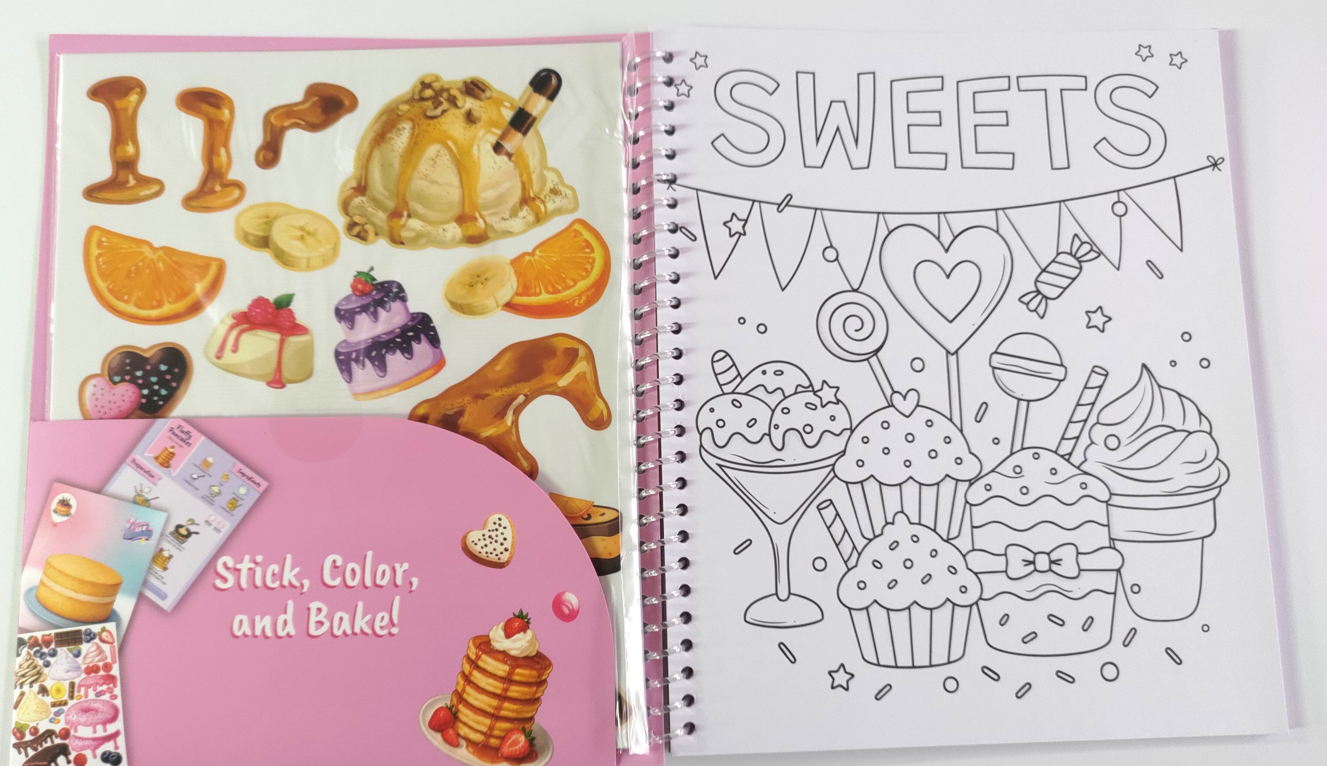 Sticker And Activity Book - Play &amp; Bake | Bookazine HK