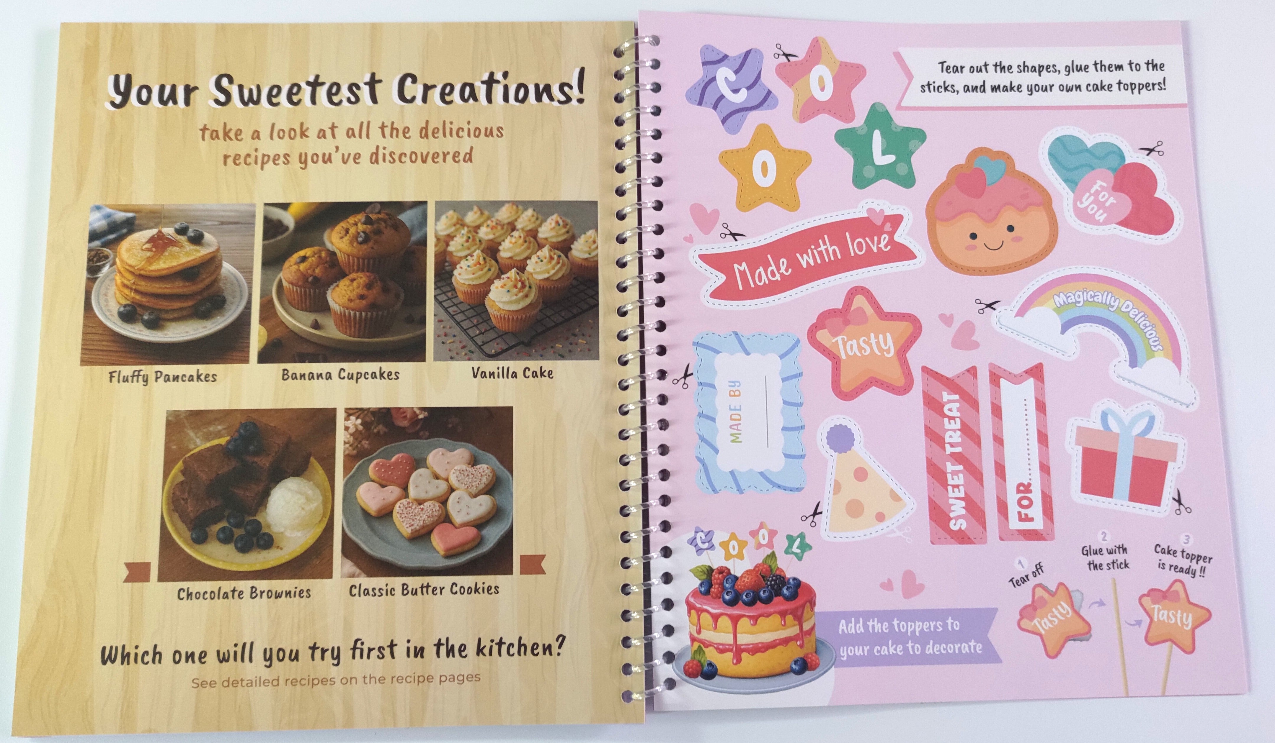 Sticker And Activity Book - Play &amp; Bake | Bookazine HK