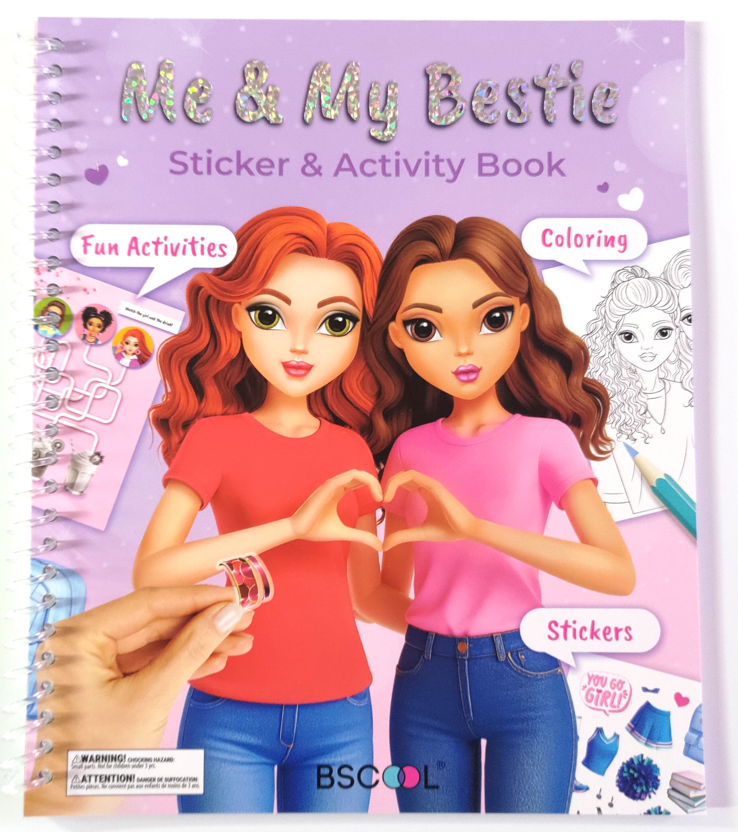Sticker And Activity Book - Me &amp; My Bestie | Bookazine HK