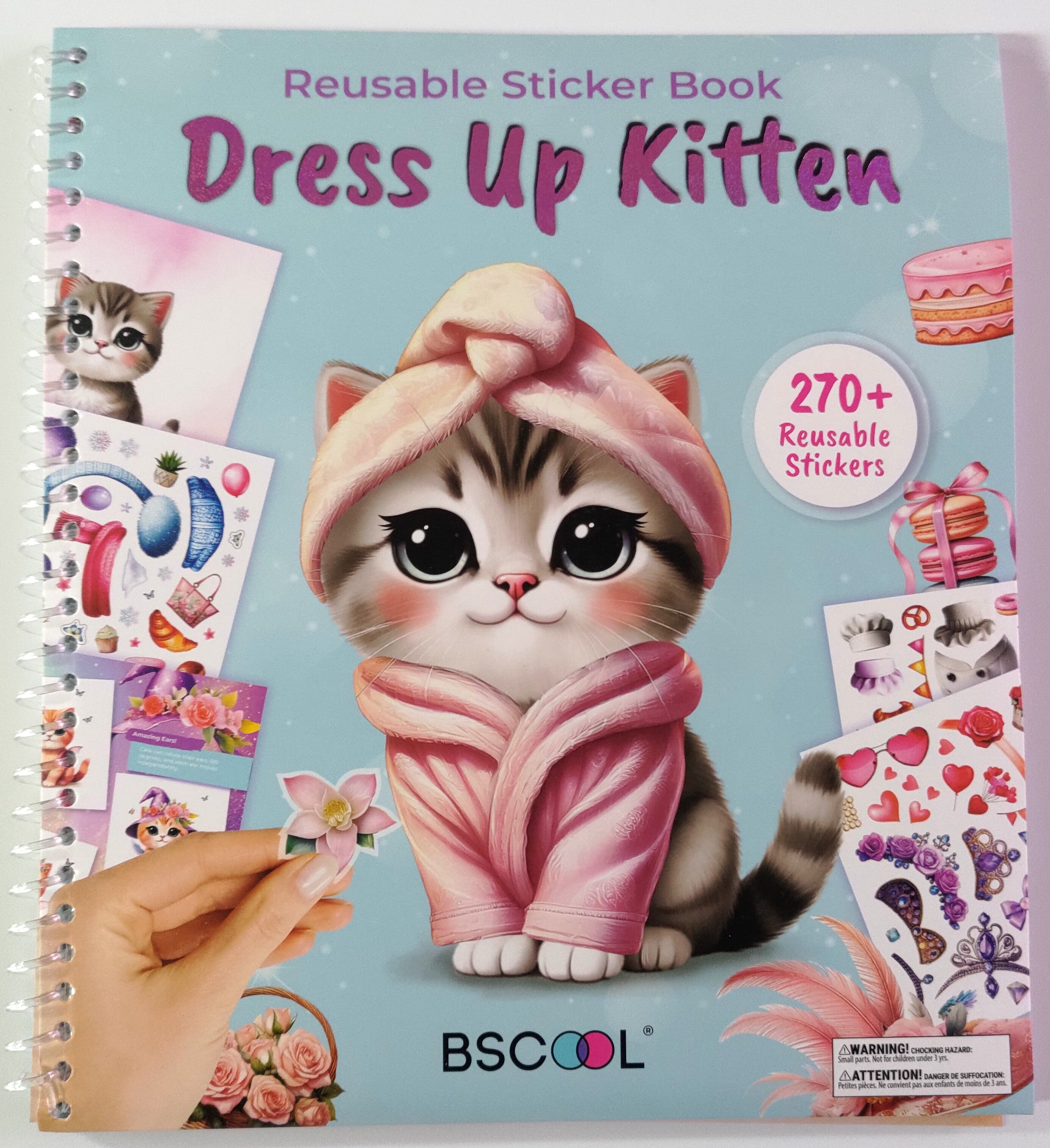 Sticker Book Dress-Up - Kitten | Bookazine HK