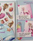 Sticker Book Dress-Up - Create Unicorn | Bookazine HK