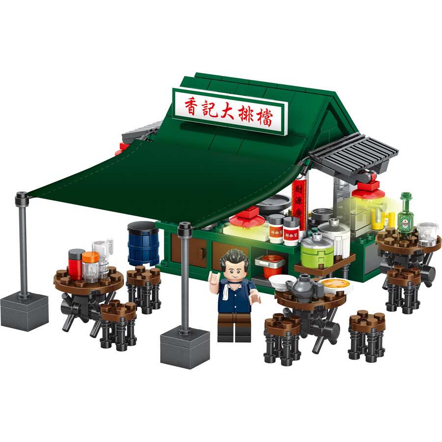 City Story Dai Pai Dong Building Blocks