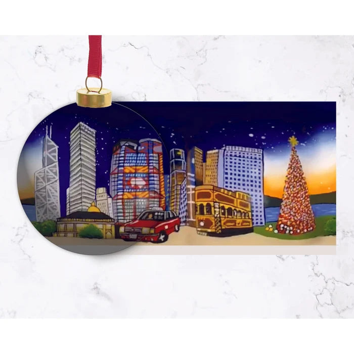 Hong Kong Day To Night Nei Hua Bauble