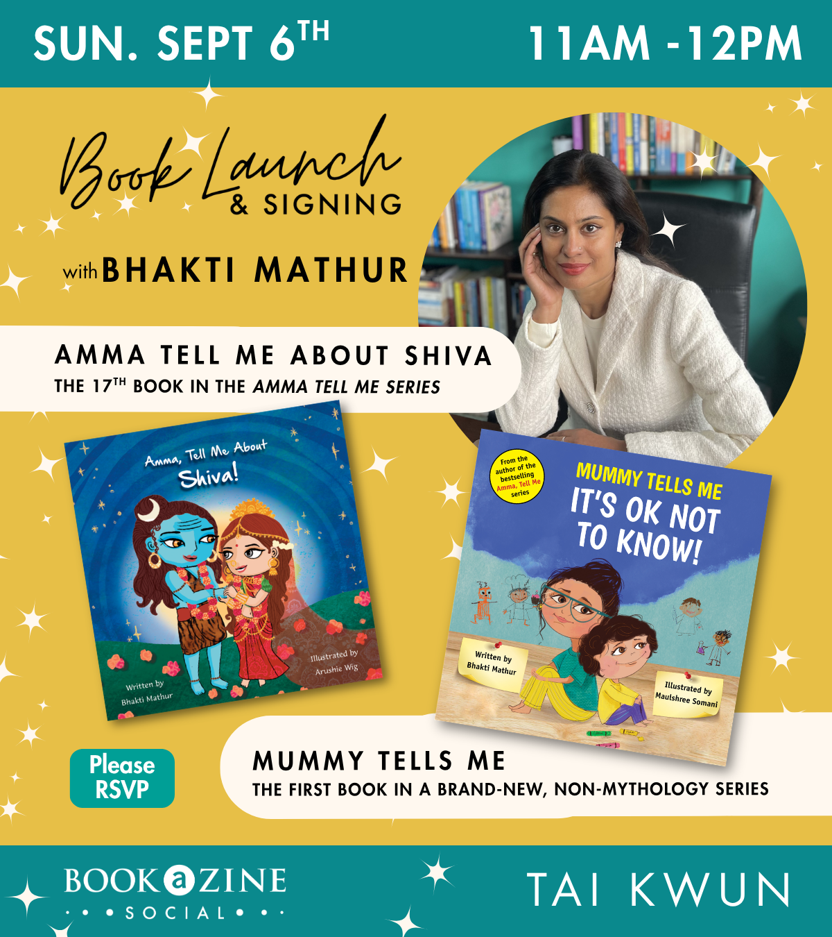 Book Launch &amp; Signing with Bhakti Mathur