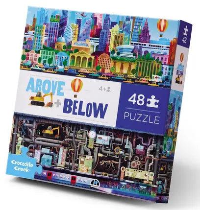 Above & Below (Big City) Puzzle 48 Pcs | Bookazine HK