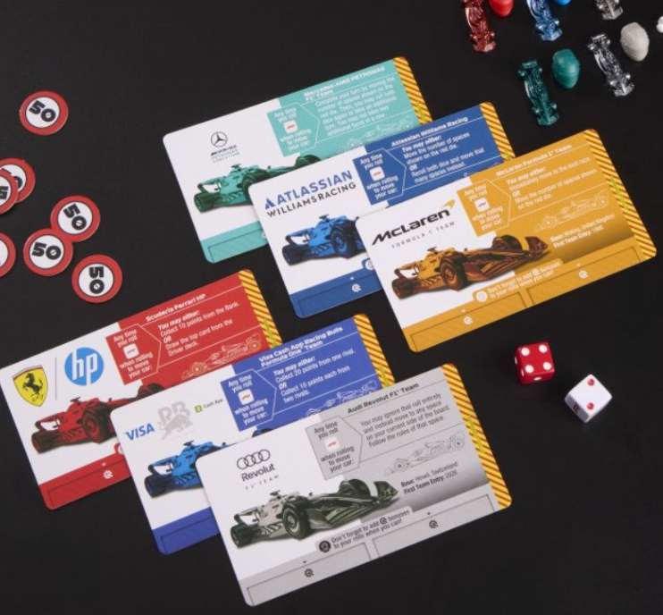 Monopoly F1 Edition Board Game