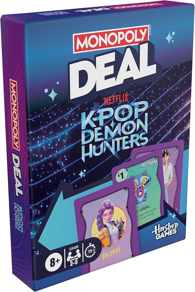 Monopoly Deal: KPop Demon Hunters Card Game | Bookazine HK
