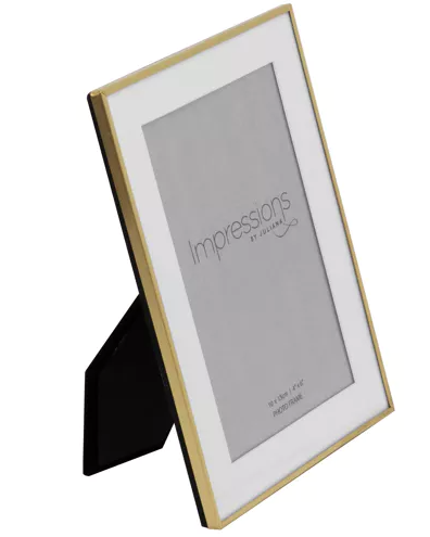  Brushed Brass Finish Photo Frame 4" x 6" | Bookazine HK