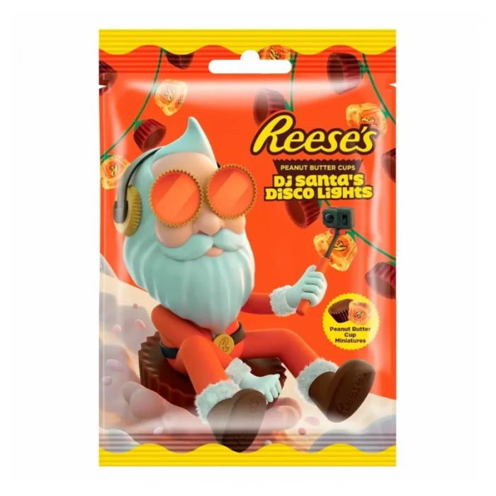 Reese's Peanut Butter Cups Santa Disco Lights Bag 72G | Bookazine HK