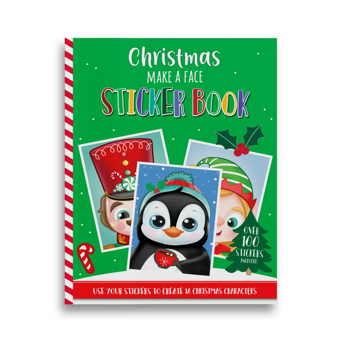 Christmas Make a Face Sticker Book