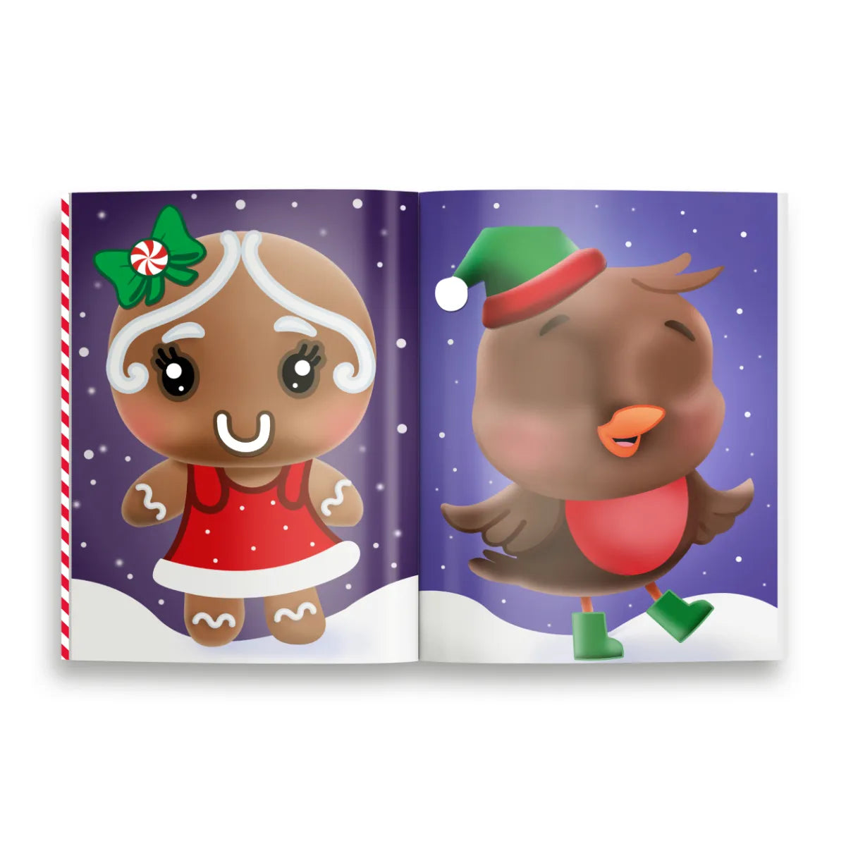 Christmas Make a Face Sticker Book