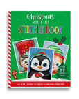 Christmas Make a Face Sticker Book