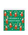 Musical Santa Christmas Card Wallet - Pack of 10
