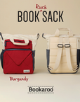 Bookaroo Book (Ruck) Sack - Burgundy