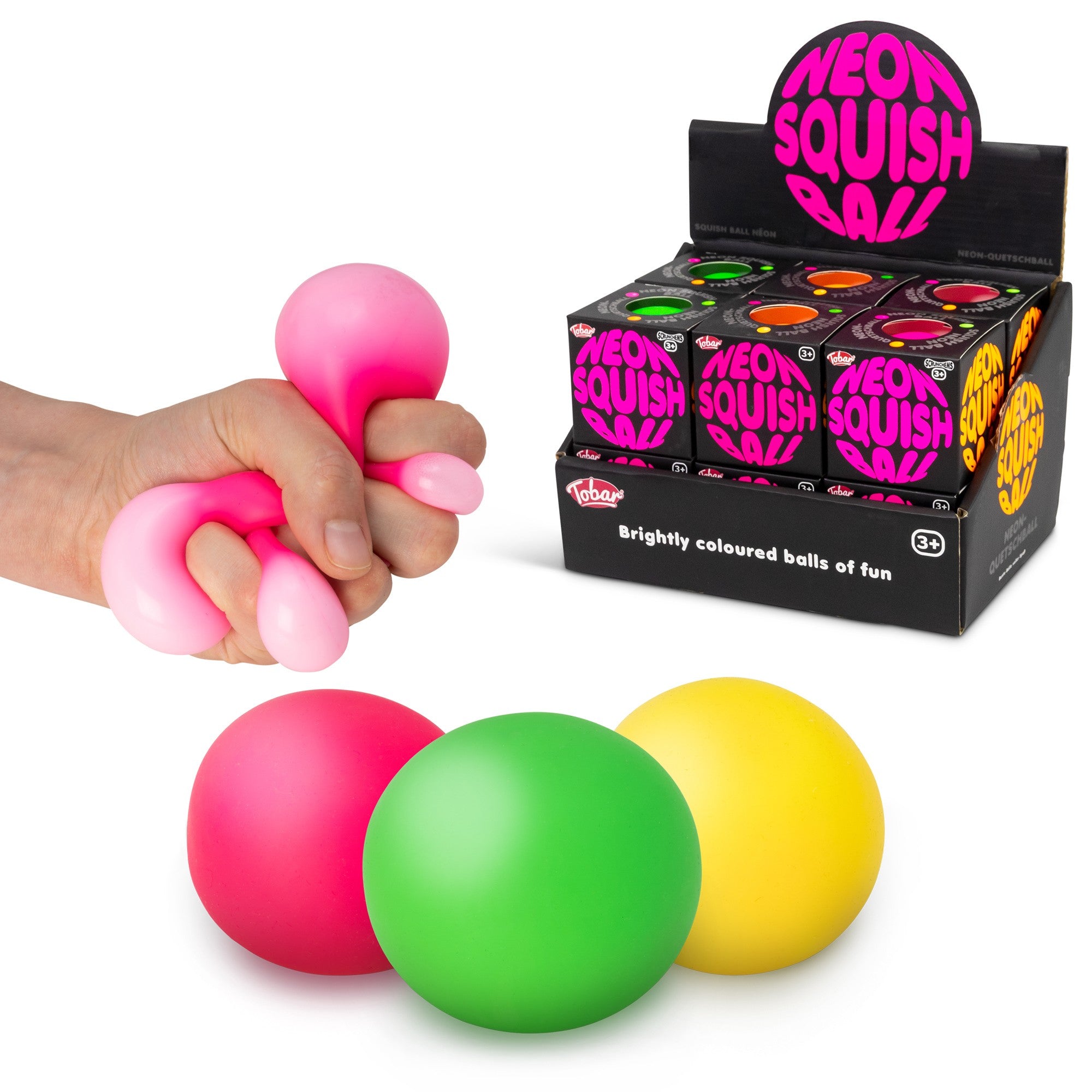 Scrunchems - Neon Squish Ball | Bookazine HK
