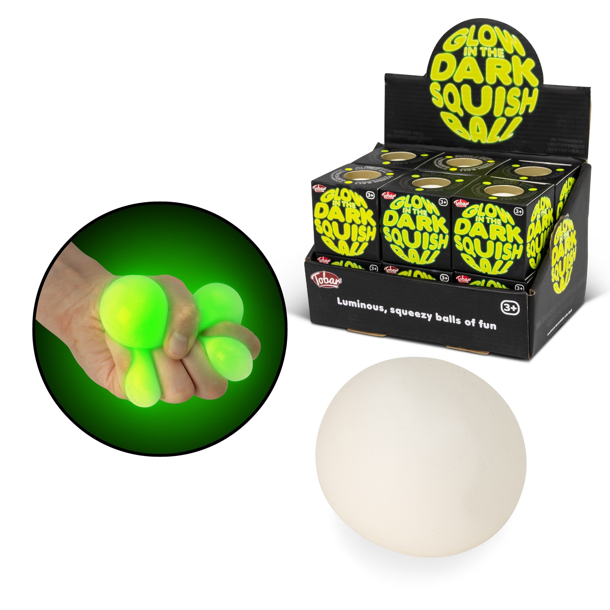 Scrunchems - Glow In The Dark Squish Ball | Bookazine HK
