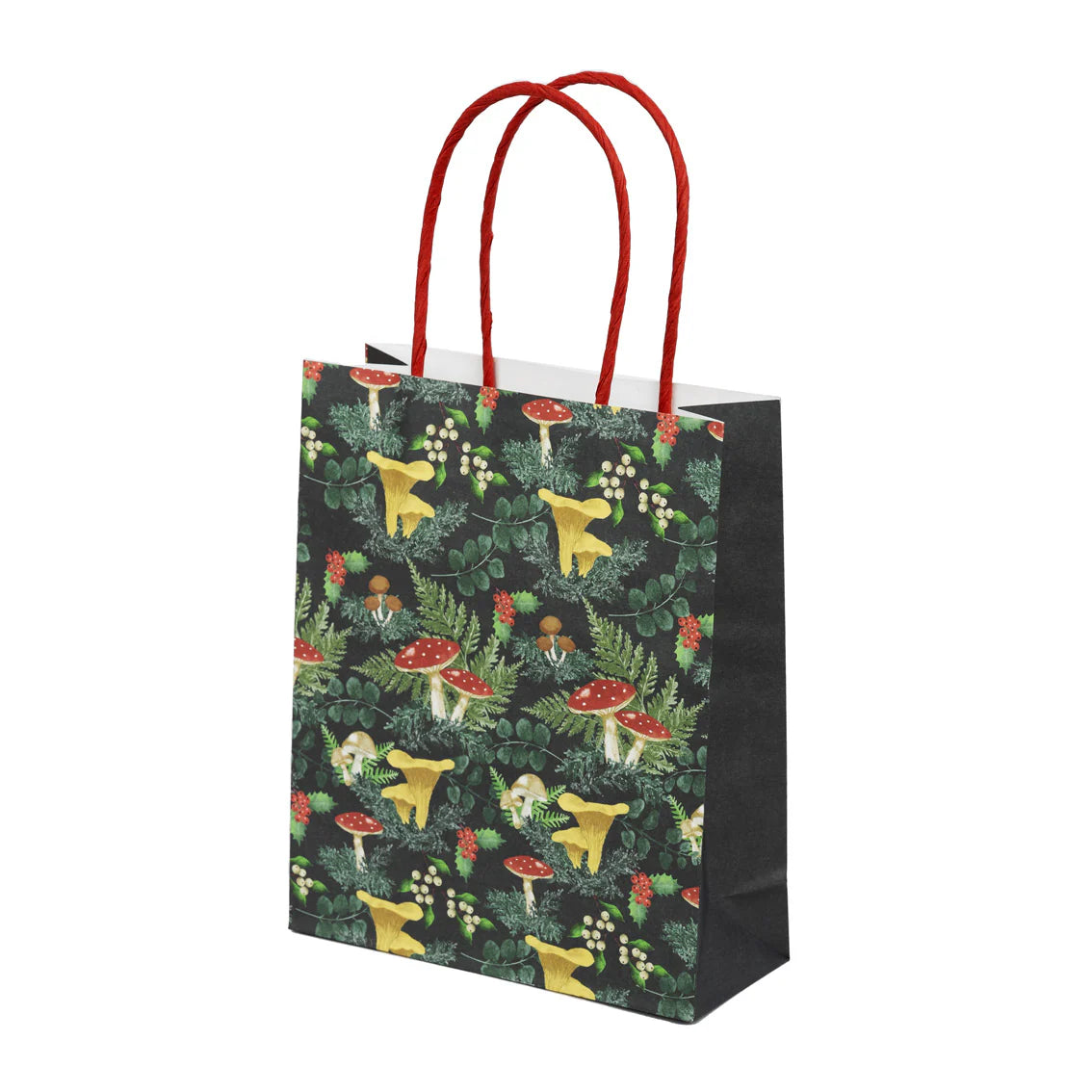 Christmas Woodland Forest Green Bag Pack of 8
