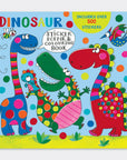 Dinosaur Sticker Scene and Colouring Activity Book